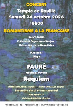 Romantisme à la française: Fauré... — Rouillé
