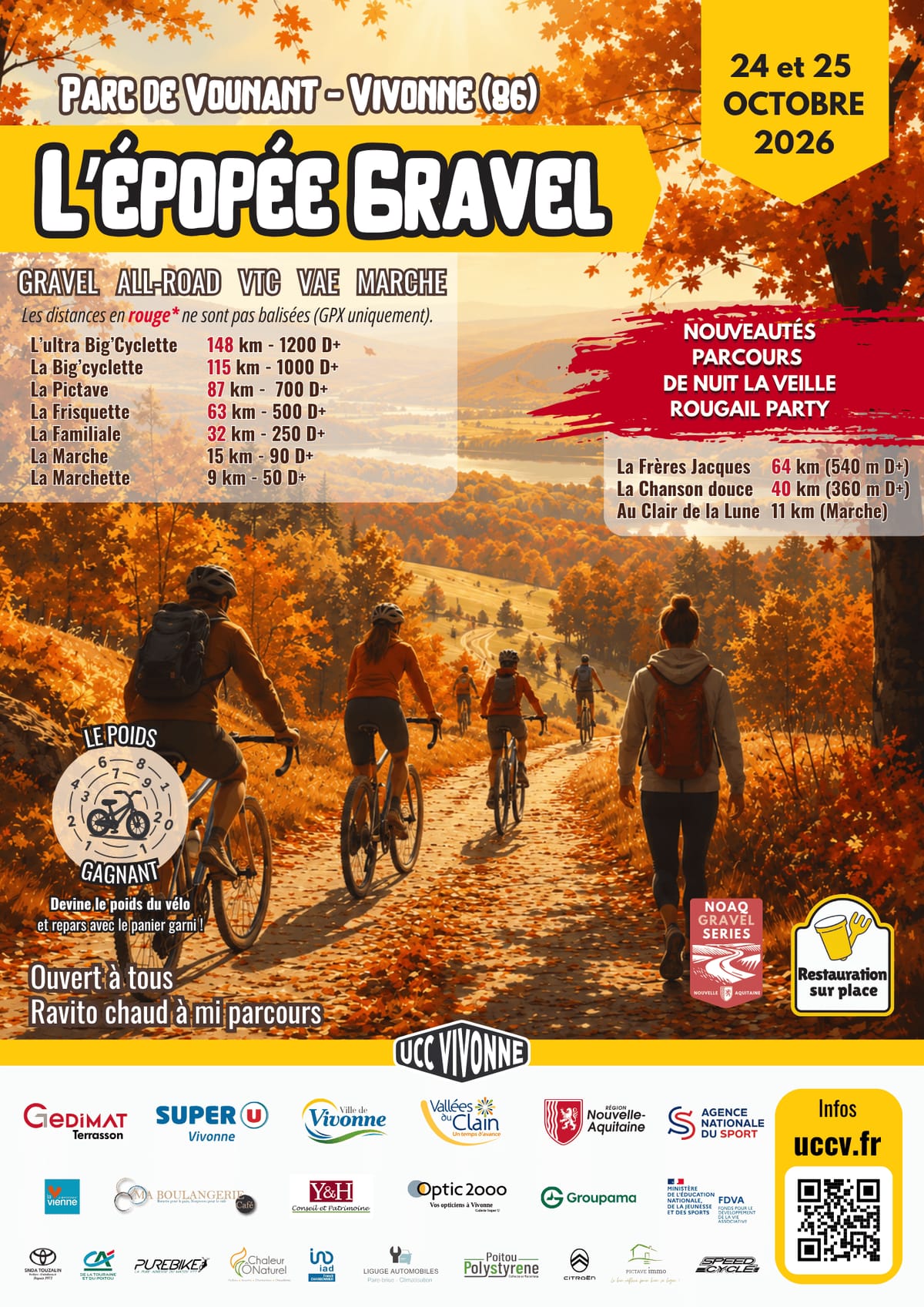 L'Épopée Gravel 2026 — Vivonne