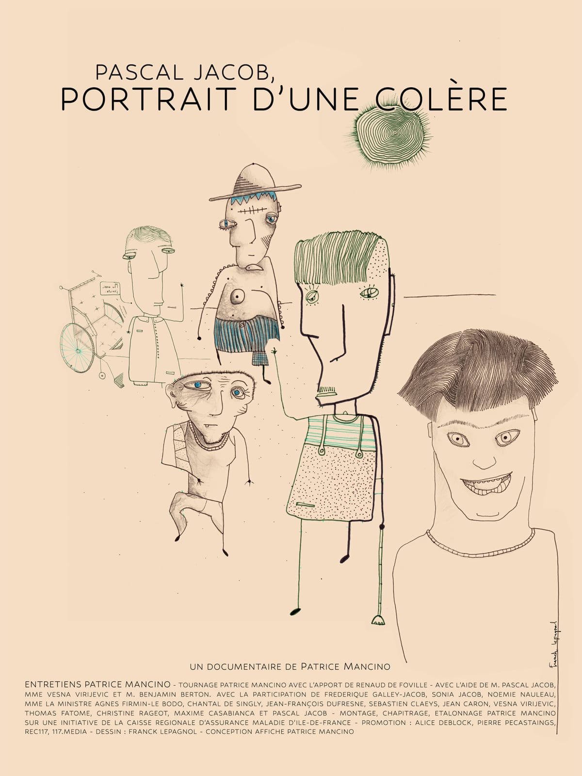 Pascal Jacob, Portrait d'une colère — Poitiers