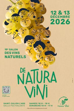 19ème salon DE NATURA VINI — Saint-Julien-L'ars