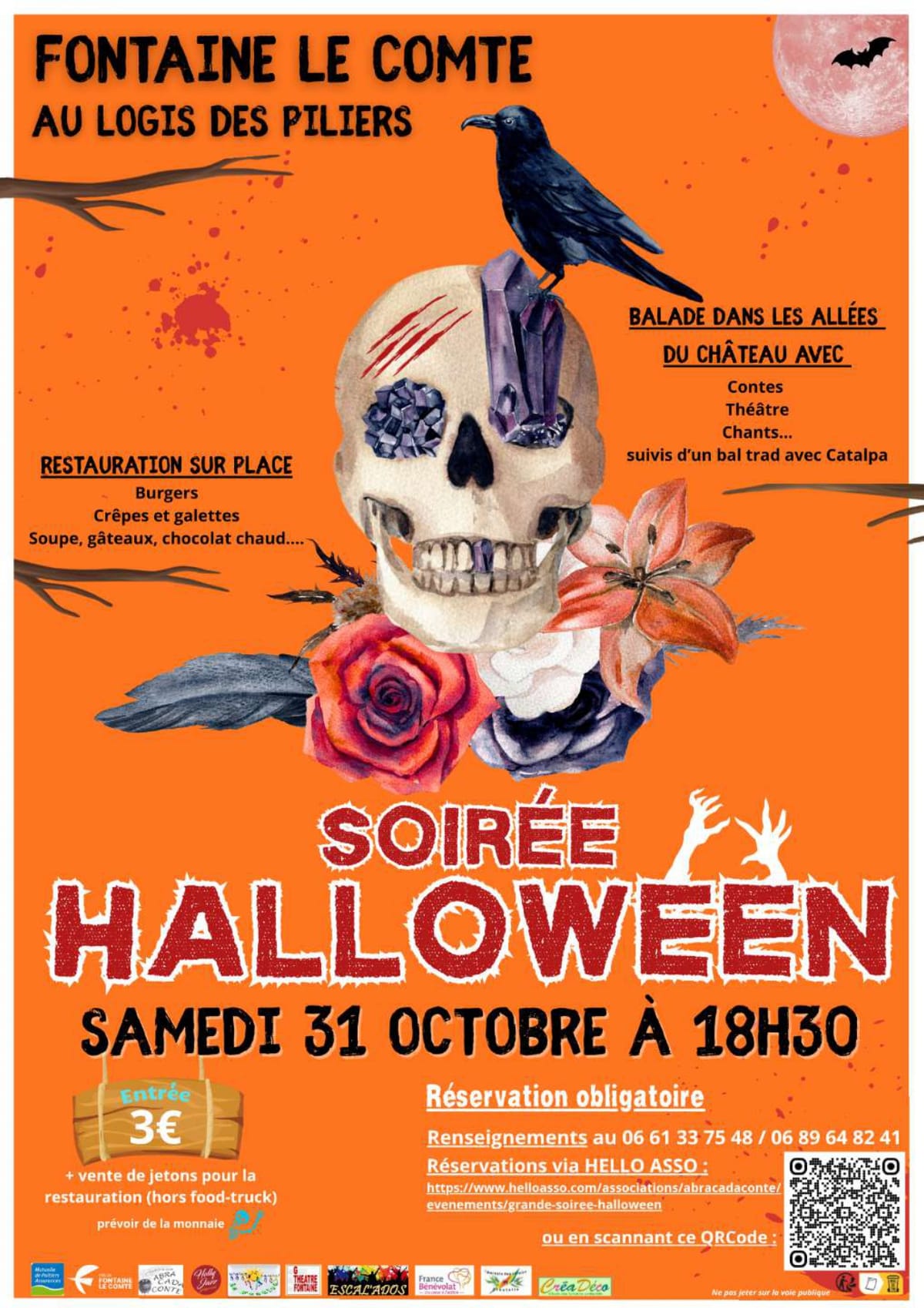 Soirée Halloween — Fontaine le Comte