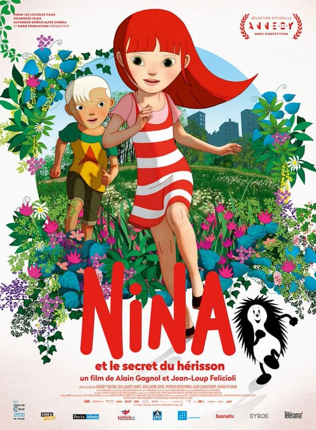 Ciné: Nina et le secret du hérisson — Chauvigny