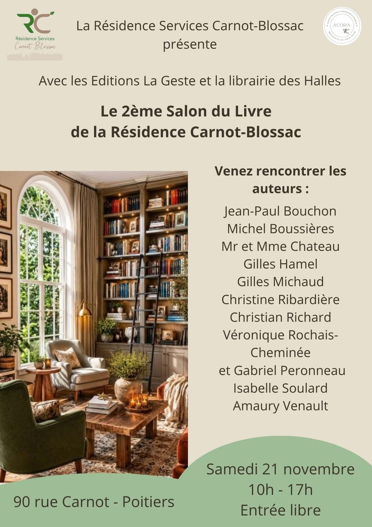 2ème Salon du livre — Poitiers