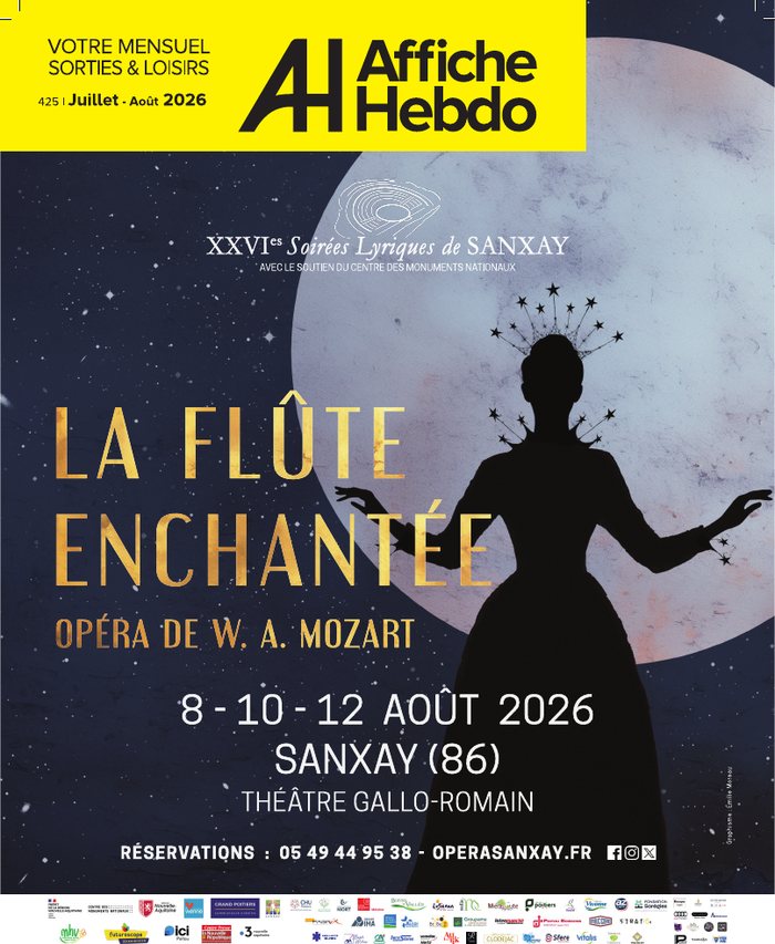 Couverture du mensuel AfficheHebdo — juillet 2026